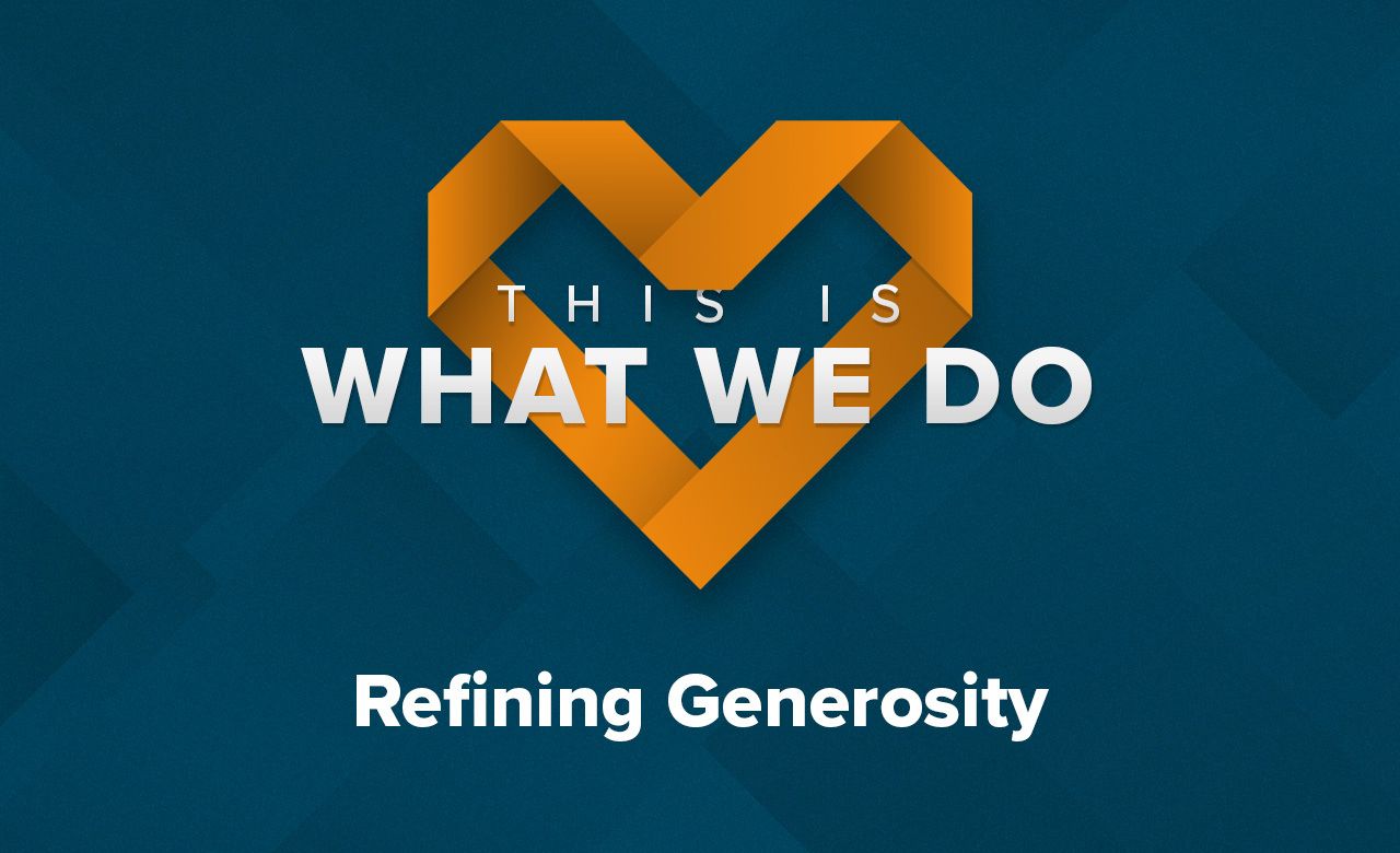 Redefining Generosity
