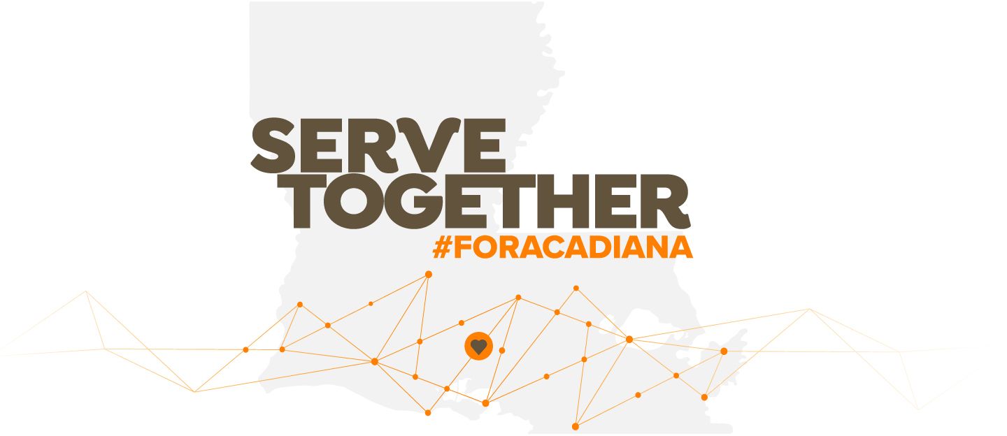 Serve Together #ForAcadiana Header Image