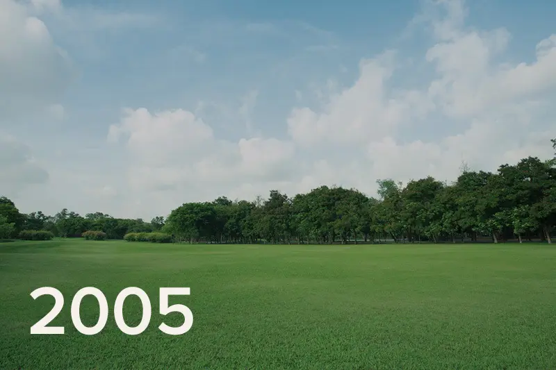 2005: Field Purchased