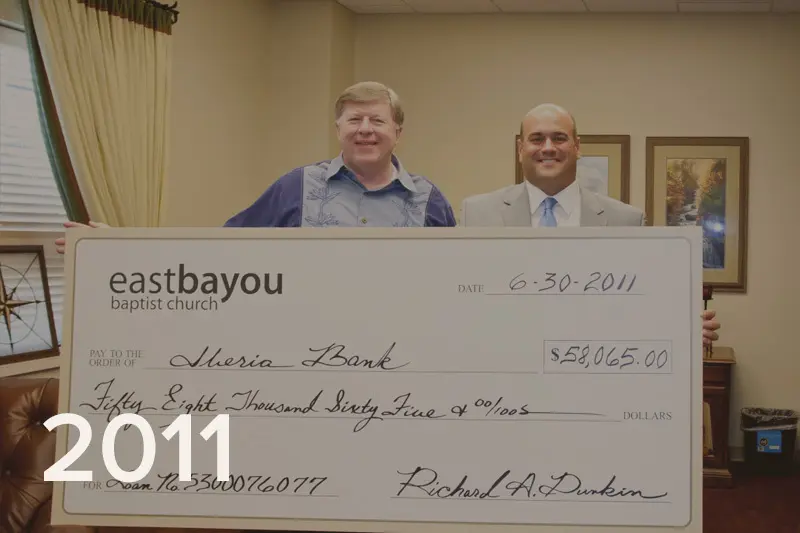 2011: Final Payment